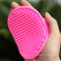 New Qualified Pet Dog Cat Bath Brush Comb Rubber Glove Hair Fur Grooming Massaging Massage Mit pet shower dog brush